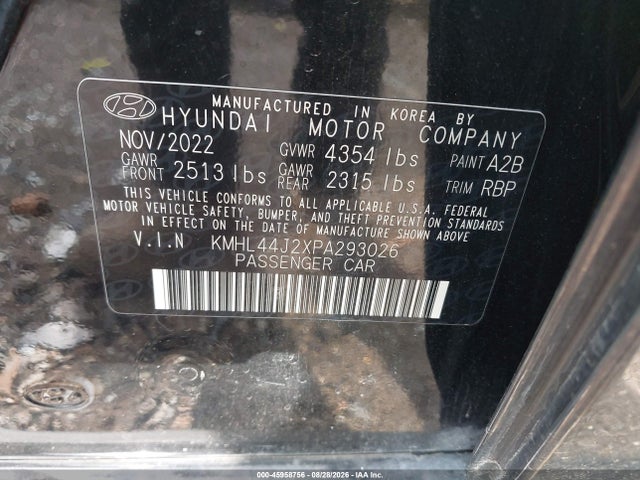 2023 HYUNDAI SONATA SEL PLUS 9