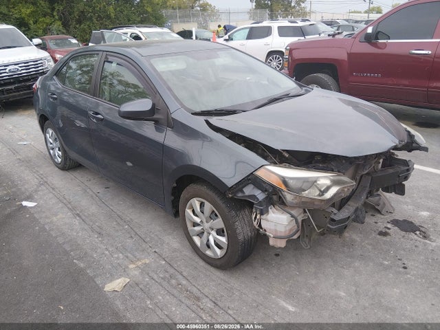 2016 TOYOTA COROLLA LE