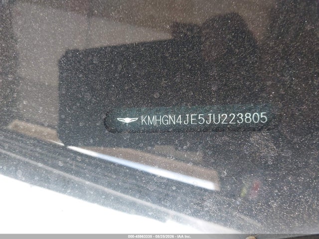 2018 GENESIS G80 3.8 9