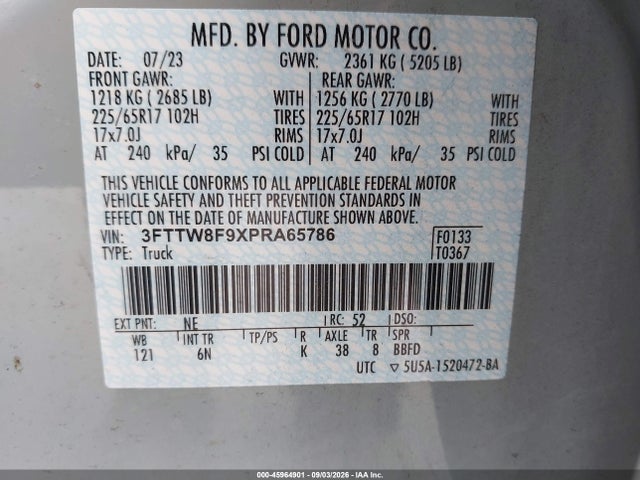 2023 FORD MAVERICK LARIAT 9