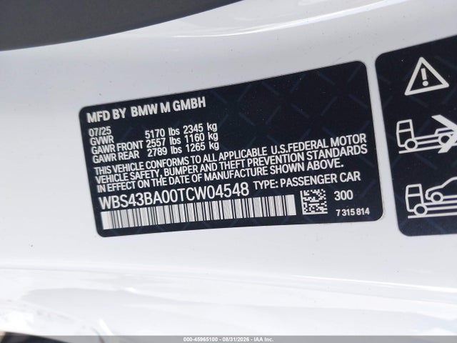 2026 BMW M4 COMPETITION XDRIVE 9