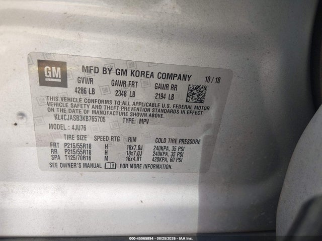 2019 BUICK ENCORE FWD PREFERRED 9