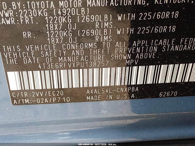 2023 TOYOTA RAV4 HYBRID XSE 9