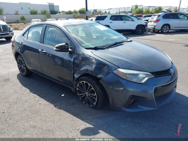 2016 TOYOTA COROLLA S PLUS