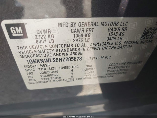 2017 GMC ACADIA SLT-2 9