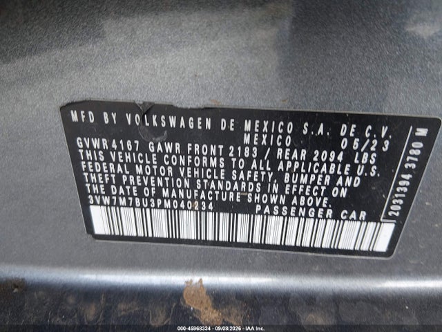 2023 VOLKSWAGEN JETTA 1.5T SE 9
