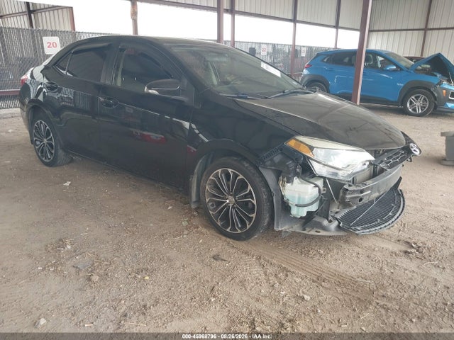 2015 TOYOTA COROLLA S PLUS