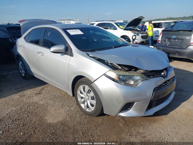 2015 TOYOTA COROLLA LE
