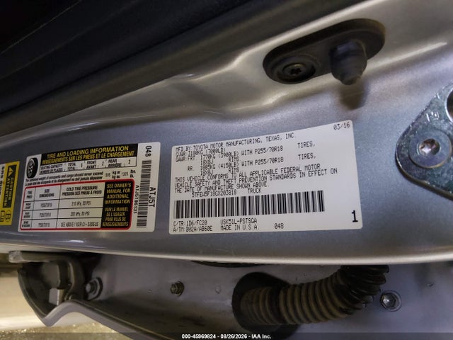 2016 Toyota TUNDRA SR5 5.7L V8 照片 9