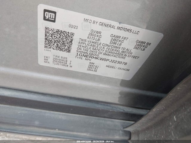 2023 CHEVROLET TRAVERSE FWD LT LEATHER 9