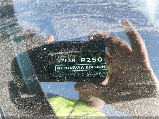 2026 LAND ROVER RANGE ROVER VELAR BELGRAVIA EDITION 9