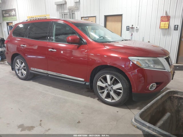 2014 NISSAN PATHFINDE PLATINUM