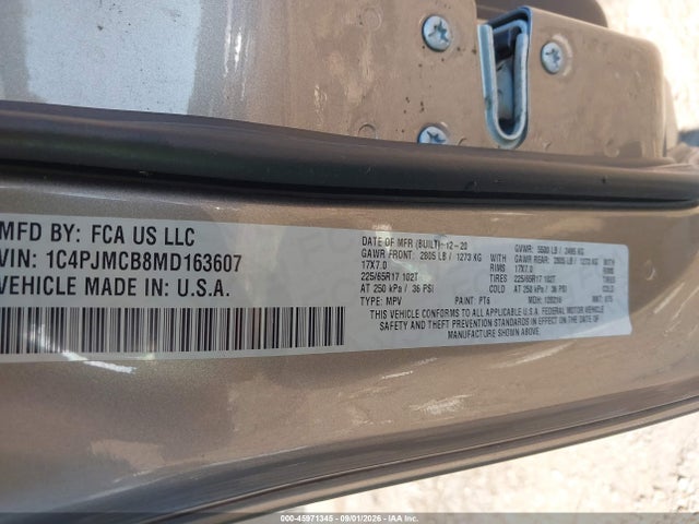 2021 JEEP CHEROKEE LATITUDE 4X4 9