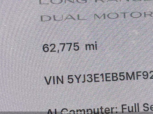 2021 Tesla MODEL 3 LONG RANGE DUAL MOTOR ALL-WHEEL DRIVE 照片 15
