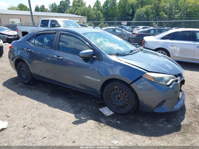 2016 TOYOTA COROLLA LE