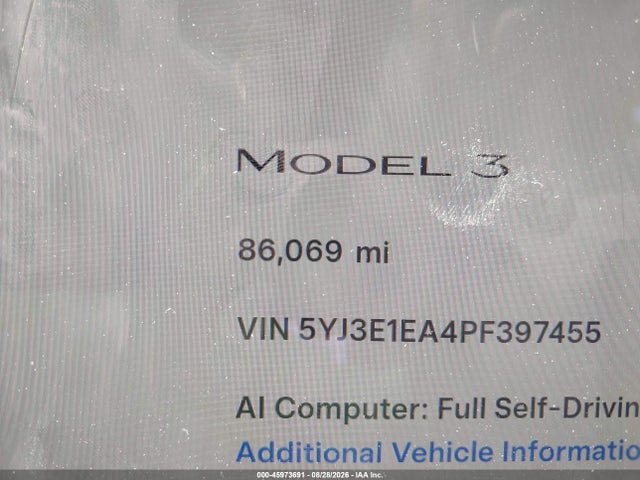 2023 TESLA MODEL 3 REAR-WHEEL DRIVE 7