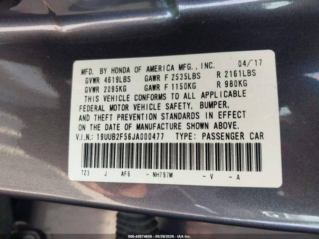 2018 ACURA TLX TECH PKG 9