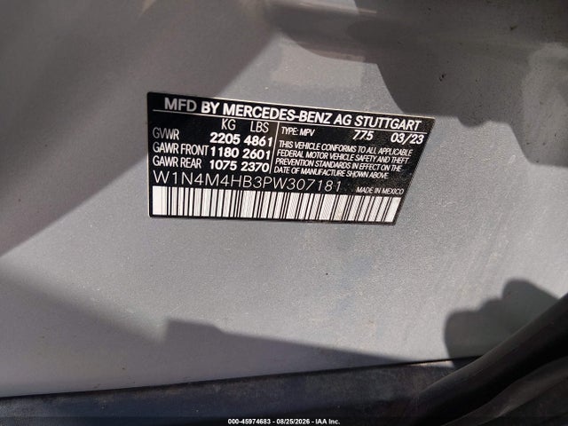2023 MERCEDES-BENZ GLB 250 4MATIC 9