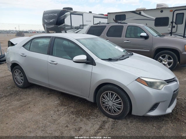 2016 TOYOTA COROLLA LE