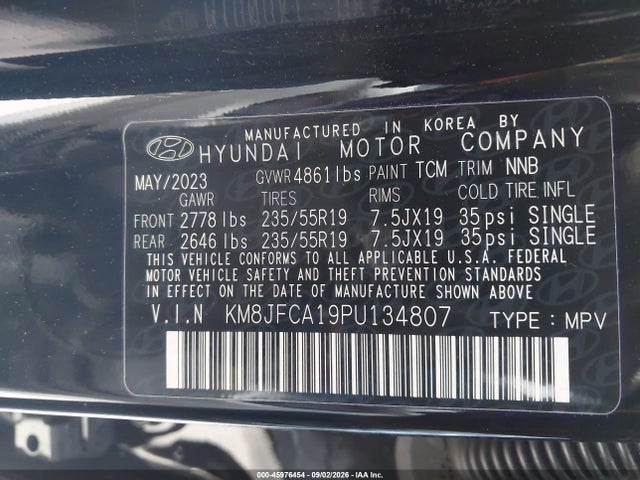 2023 HYUNDAI TUCSON HYBRID SEL CONVENIENCE 9