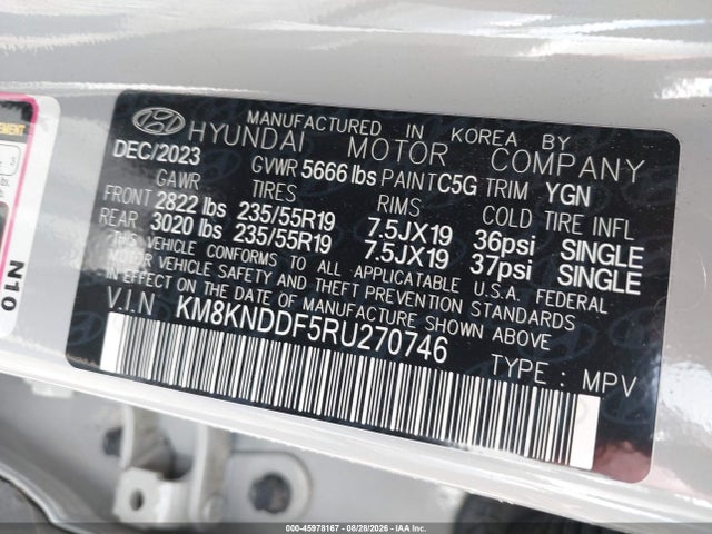 2024 HYUNDAI IONIQ 5 SEL 9