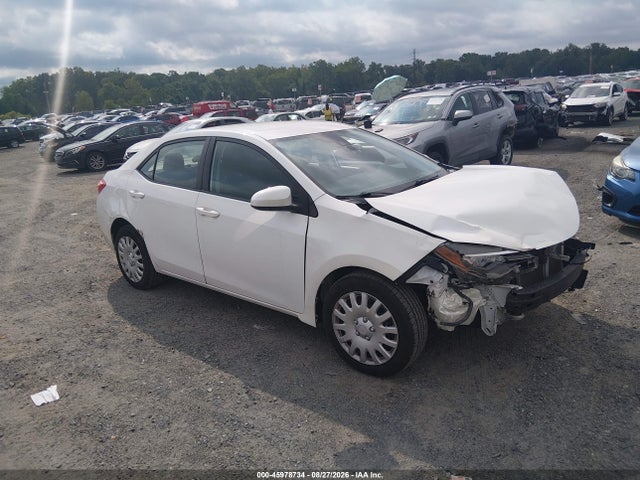 2018 TOYOTA COROLLA LE