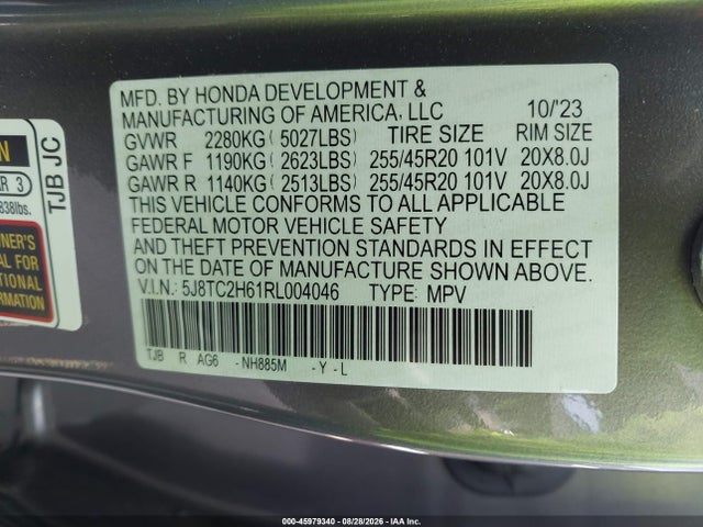 2024 ACURA RDX A-SPEC PACKAGE 9
