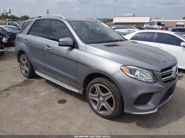 2016 MERCEDES-BENZ GLE 4MATIC
