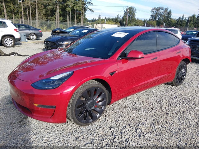 صورة 2 لـ 2021 Tesla MODEL 3 PERFORMANCE DUAL MOTOR ALL-WHEEL DRIVE