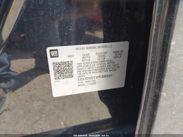 2023 CHEVROLET MALIBU FWD 1LT 9