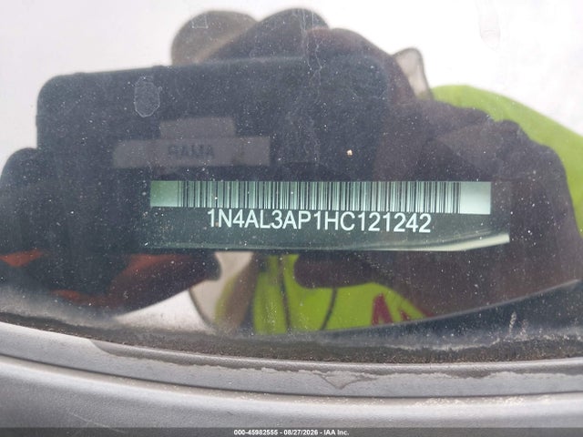 2017 NISSAN ALTIMA 2.5/2.5 S/2.5 SL/2.5 SR/2.5 SV 12