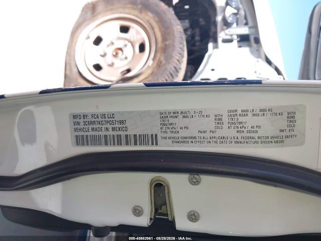 2023 RAM 1500 CLASSIC TRADESMAN 4X4 5'7 BOX 9