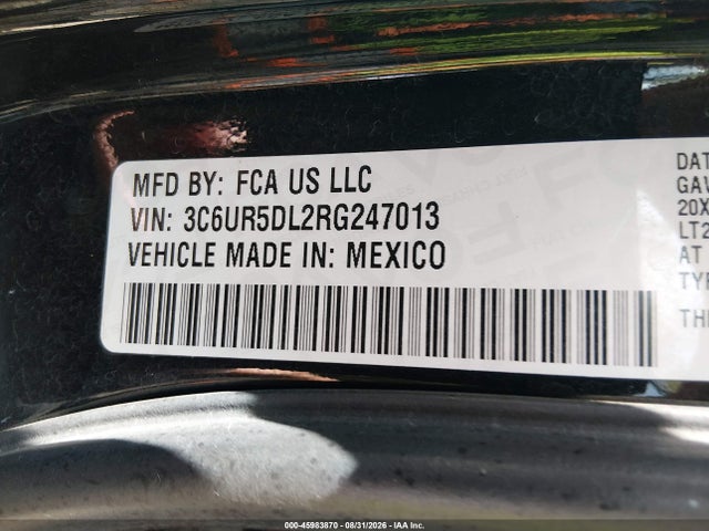 2024 RAM 2500 BIG HORN 4X4 6'4 BOX 9