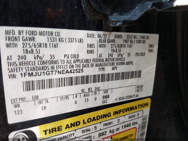2022 FORD EXPEDITION XL 9