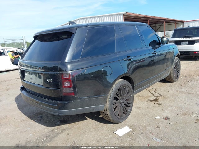 2017 LAND ROVER RANGE ROVER 5.0L V8 SUPERCHARGED 4