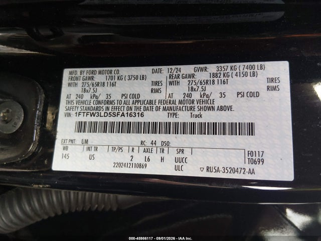 2025 FORD F-150 XLT 9