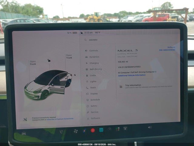 2019 TESLA MODEL 3 LONG RANGE/PERFORMANCE 7