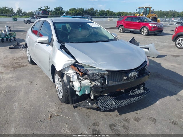 2018 TOYOTA COROLLA LE