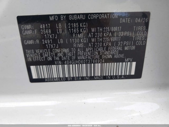 2026 SUBARU CROSSTREK PREMIUM 9