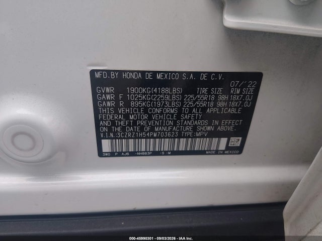 2023 HONDA HR-V 2WD SPORT 9