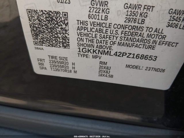 2023 GMC ACADIA FWD SLT 9