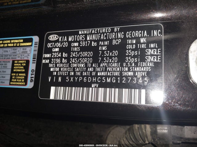 2021 KIA TELLURIDE S 9
