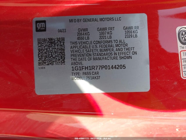 2023 CHEVROLET CAMARO 9