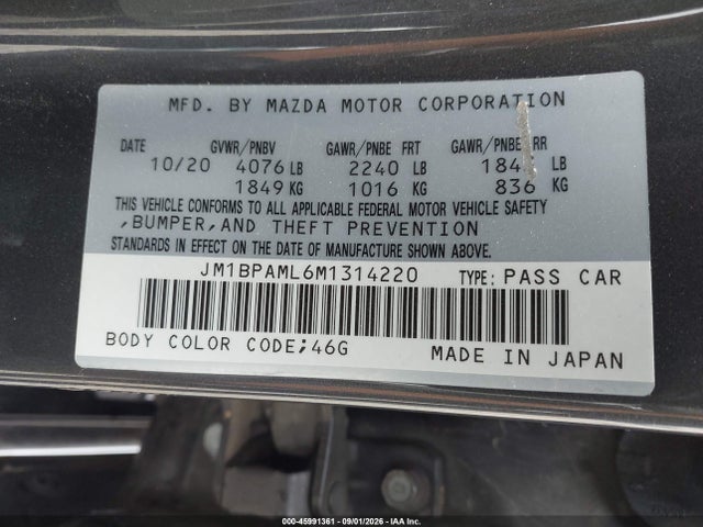 2021 MAZDA MAZDA3 PREMIUM 9