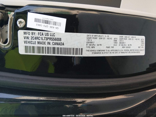 2023 CHRYSLER PACIFICA HYBRID TOURING L 9