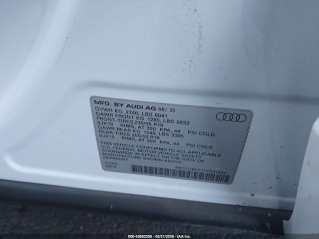 2026 AUDI Q4 E-TRON PREMIUM PLUS 55 QUATTRO 9