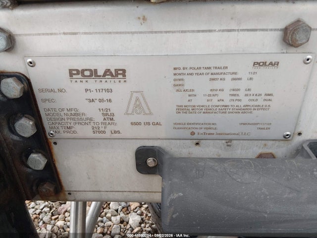 2023 POLAR UNKNOWN 9