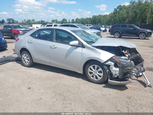 2018 TOYOTA COROLLA L