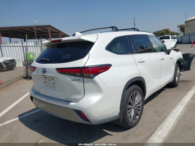 2020 TOYOTA HIGHLANDER HYBRID PLATINUM 4