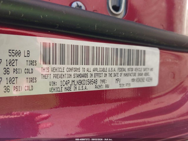 2019 JEEP CHEROKEE LATITUDE PLUS 4X4 9